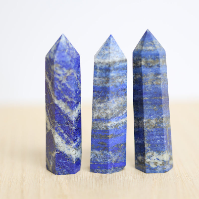 Crystals- Lapis Lazuli Polished Point- Medium