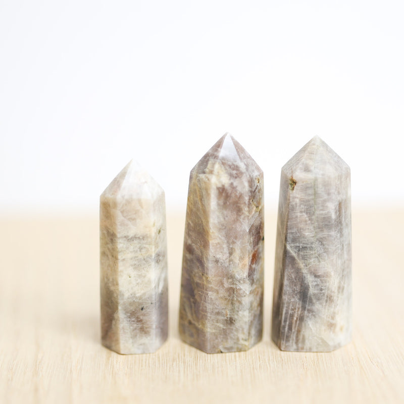 Crystals- Moonstone Polished Point- Medium