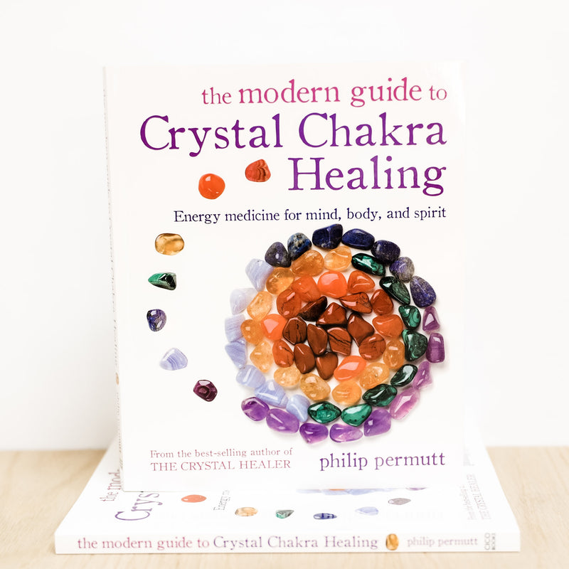 Book- The Modern Guide to Crystal Chakra Healing- Philip Permutt