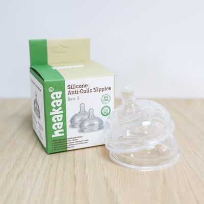 Haakaa Gen 3 Silicone Bottle Anti-Colic Nipple